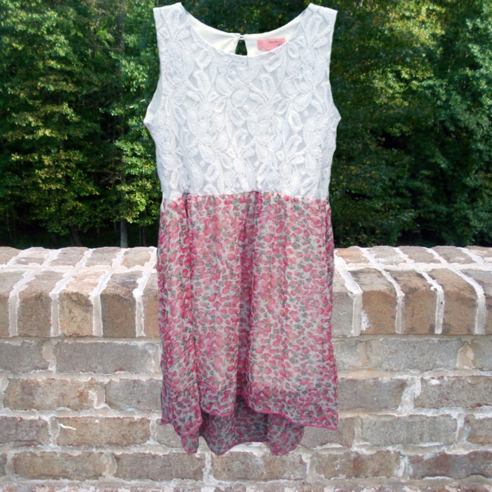 Monteau Girl Lined Dress - Size 14 (Large)